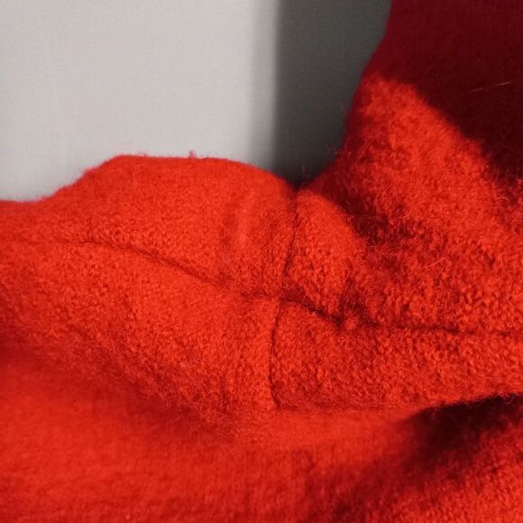 Carson Red Boiled Wool Artisan Multi-Size/Design Buttons Women's Large Jacket - Picture 8 of 14